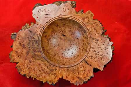 burr elm bowl